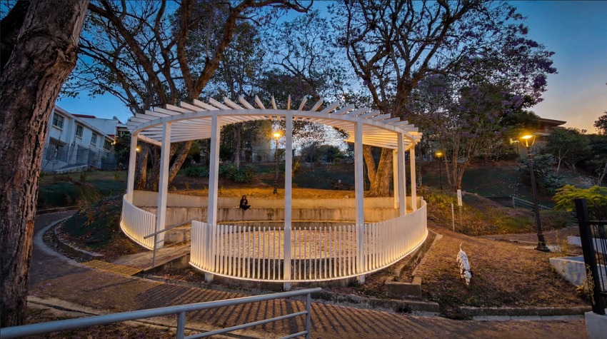 Diseño conceptual - Techo anfiteatro Parque de Fátima